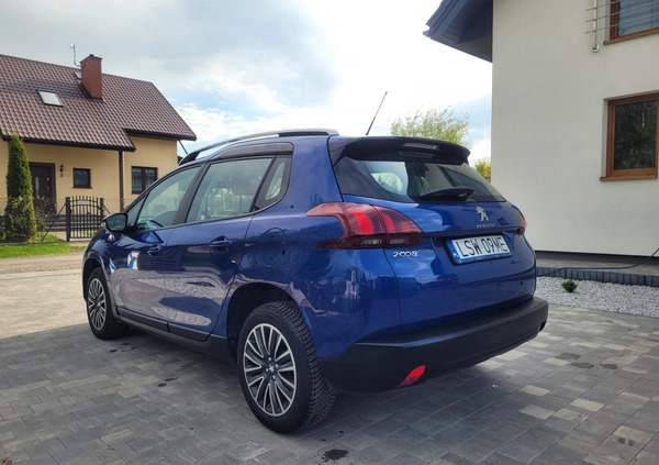 Peugeot 2008 cena 48900 przebieg: 158000, rok produkcji 2019 z Odolanów małe 106